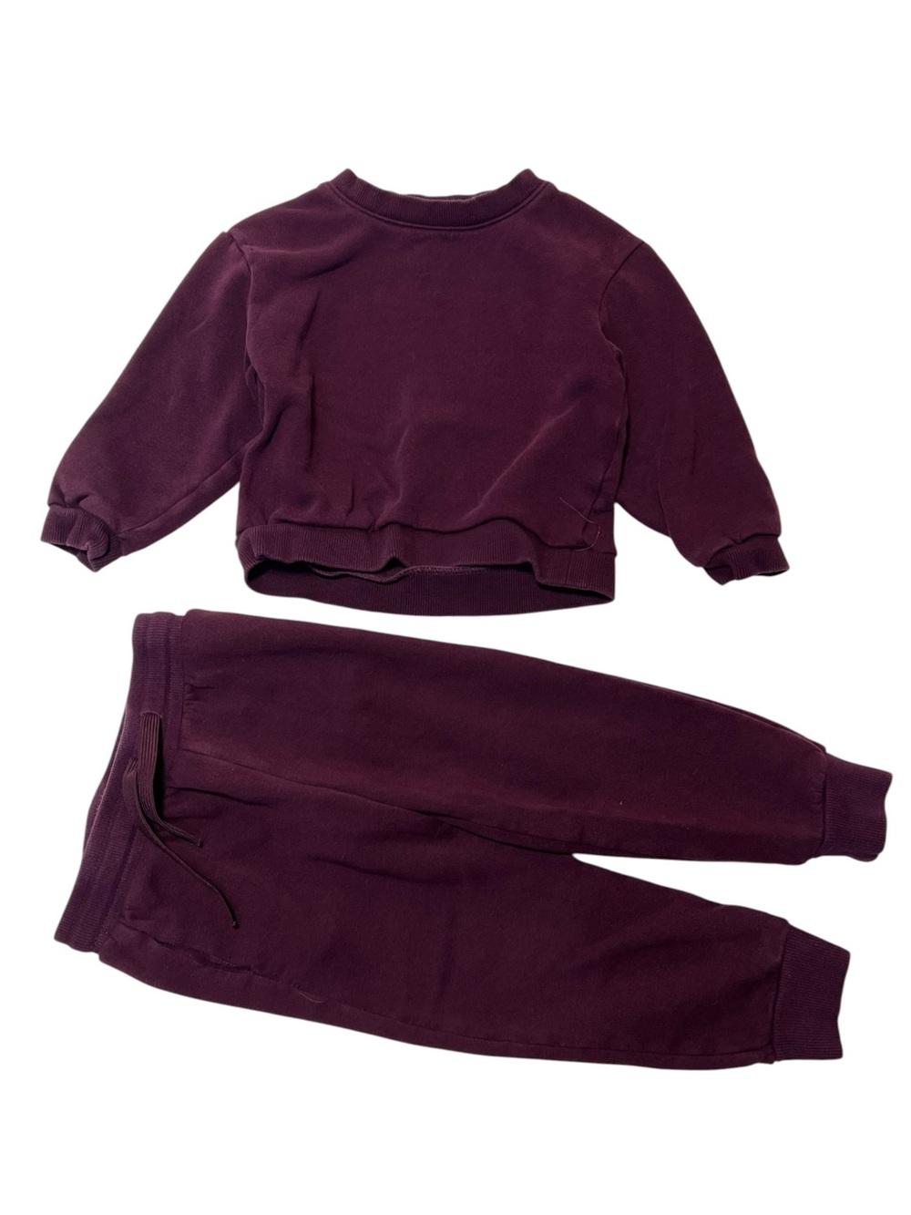H&M Plum Kids Sweatshirt & Joggers Set Unisex 4Y
